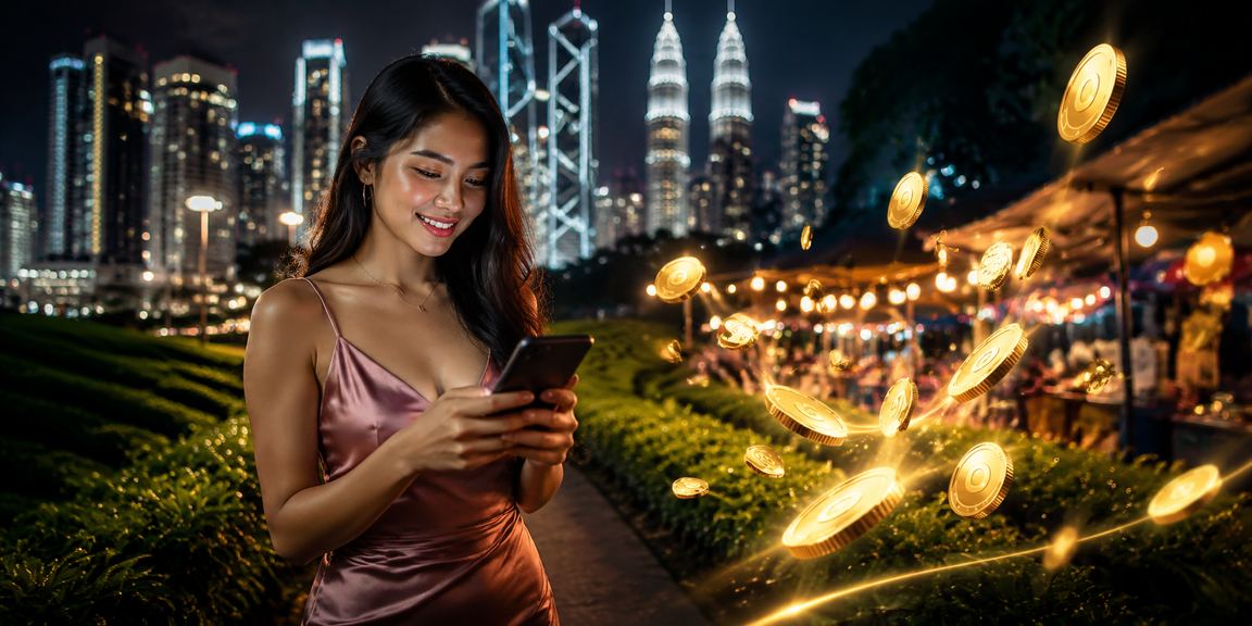 Peminat esport di Kuala Lumpur mengikuti perlawanan e-sukan melalui telefon pintar