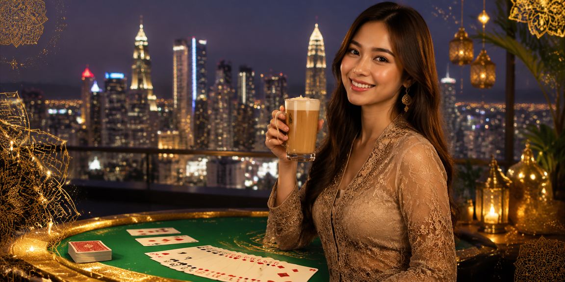 Pemain Petaling Jaya menikmati permainan kad kasino dalam talian