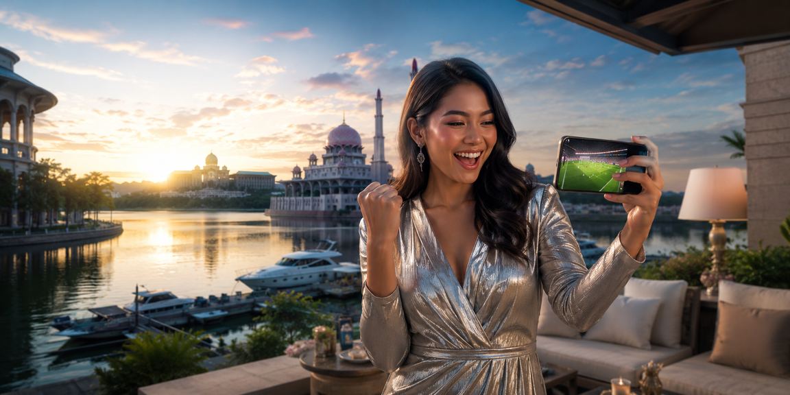 Pengguna Malaysia log masuk ke platform kasino mudah alih alpha666 di Putrajaya